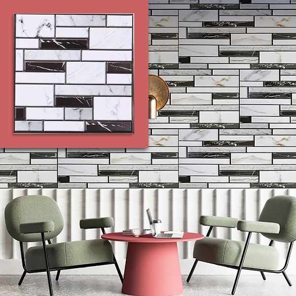 3D márványos falmatricák (10 db/0,9 m²) | MARBLEBLOCKS