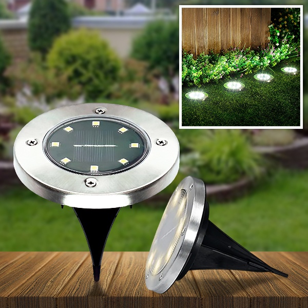Kültéri napelemes talaj lámpák (3 db) | LUMIGARD