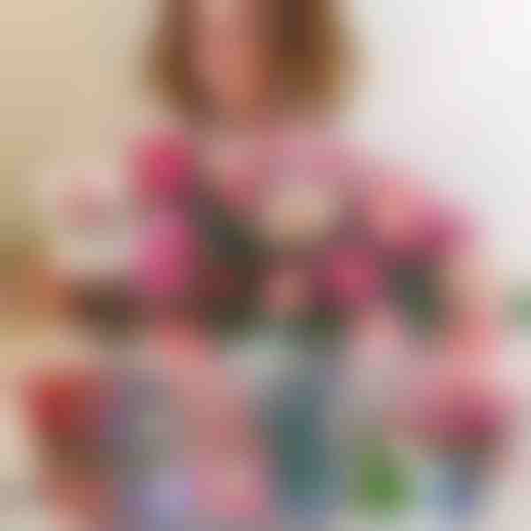 3D örök csokor üdvözlőkártyával | PETALORA