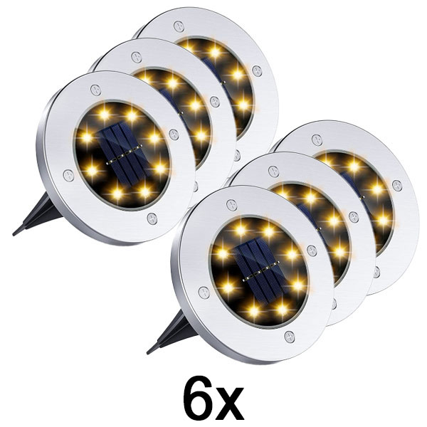 2x Kültéri napelemes talaj lámpák (3 db) | LUMIGARD