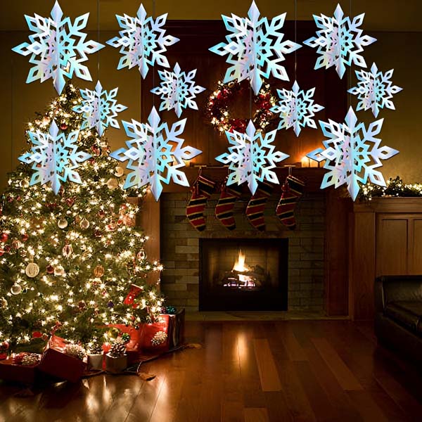 3D holografikus hópelyhek (6db) | HOLOFLAKE