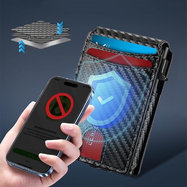 Vékony felpattanó kártyatartó pénztárca | CARDPOP